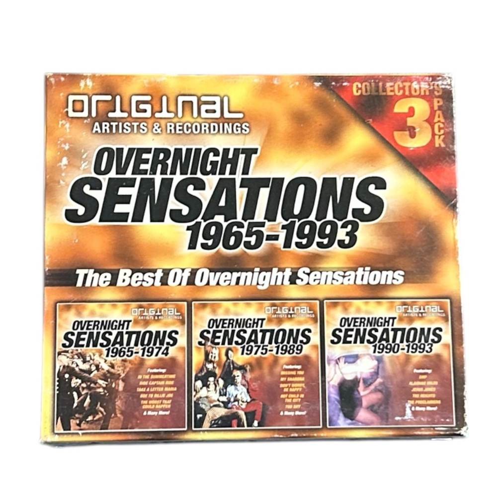 Overnight Sensations 1965-1993 3-Pack Collector CD Set